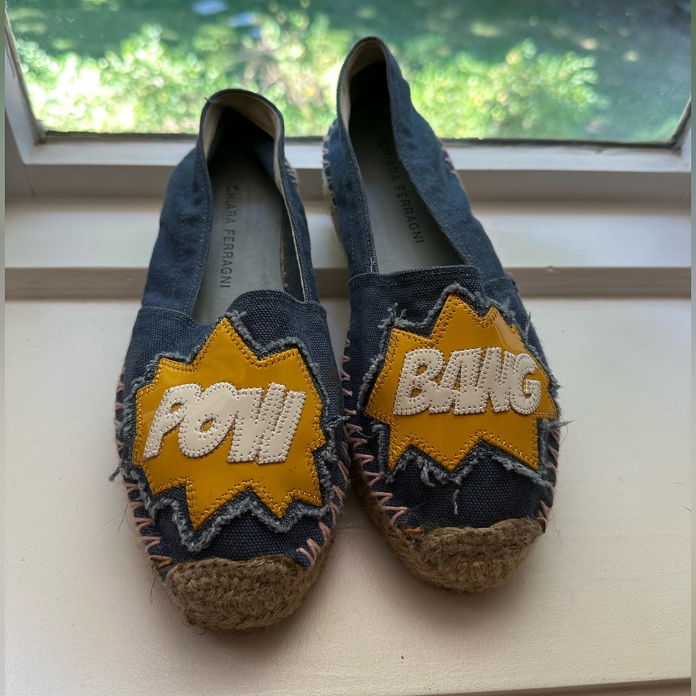Chiara Ferragni espadrilles size 37